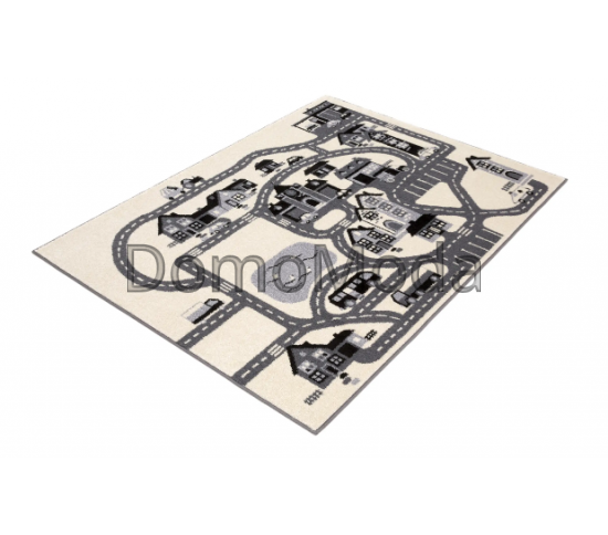 Детский ковер Funky Top Super Miasto Krem - высокое качество по лучшей цене в Украине